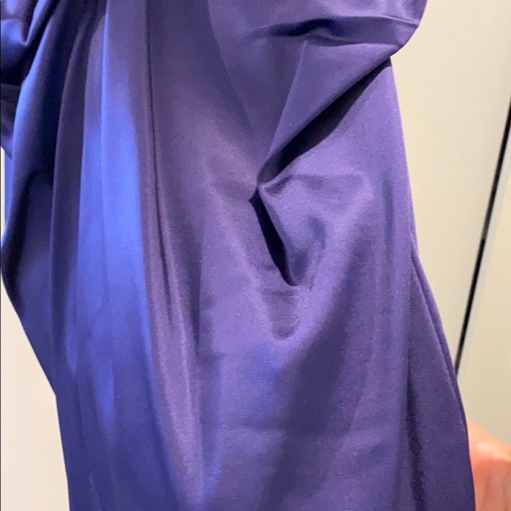 Suzi Chin 4 Maggy bout. Dark purple Cocktail dress - Picture 5 of 6